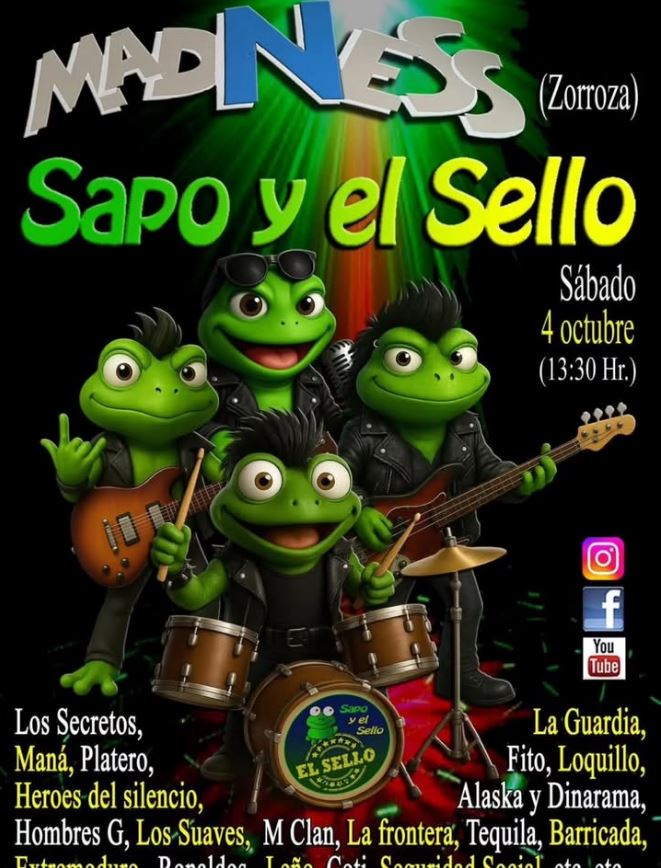 Sapo y El Sello en Cafetería Madness